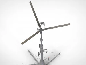 Sci fi mast 4 3D Model