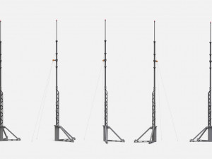 Sci fi mast 4 3D Model