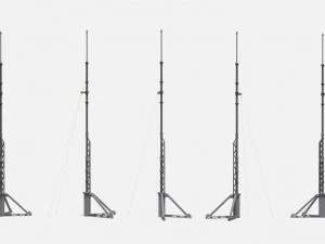 Sci fi mast 4 3D Model