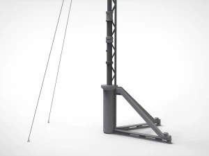Sci fi mast 4 3D Model