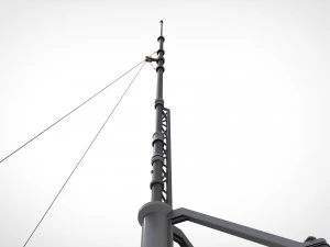 Sci fi mast 4 3D Model
