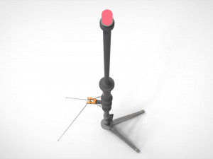 Sci fi mast 4 3D Model