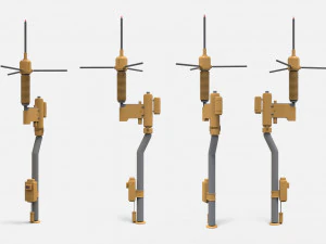 Sci fi mast 4 3D Model