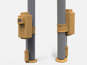 Sci fi mast 4 3D Model