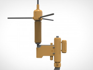 Sci fi mast 4 3D Model