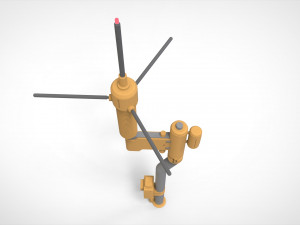 Sci fi mast 4 3D Model