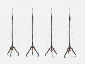 Sci fi mast 4 3D Model