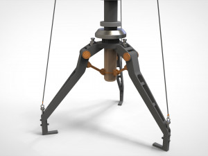 Sci fi mast 4 3D Model