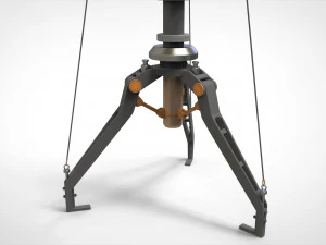 Sci fi mast 4 3D Model