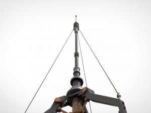 Sci fi mast 4 3D Model