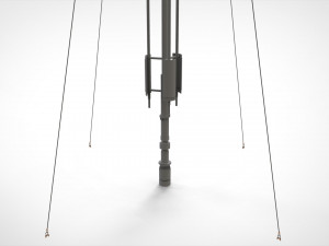 Sci fi mast 4 3D Model