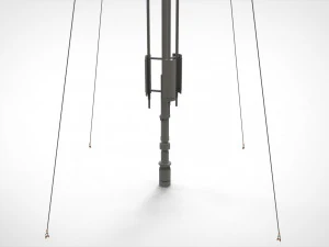 Sci fi mast 4 3D Model
