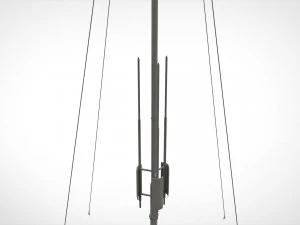 Sci fi mast 4 3D Model