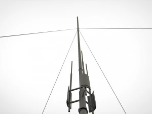 Sci fi mast 4 3D Model