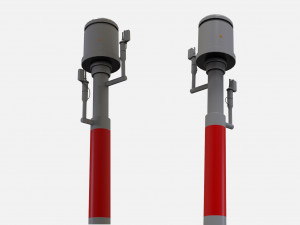 Sci fi mast 4 3D Model