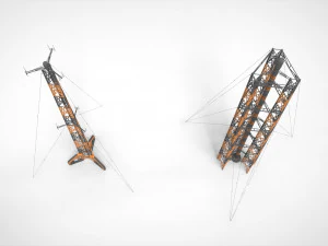 Sci fi mast 5 3D Model