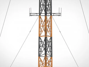 Sci fi mast 5 3D Model
