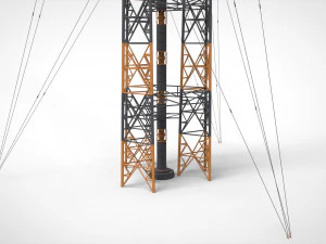Sci fi mast 5 3D Model
