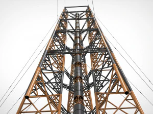 Sci fi mast 5 3D Model