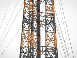 Sci fi mast 5 3D Model