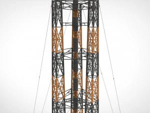Sci fi mast 5 3D Model