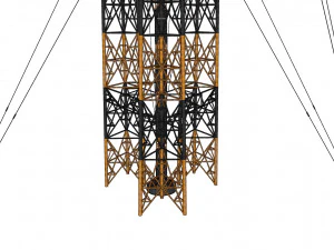 Sci fi mast 5 3D Model