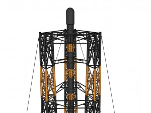 Sci fi mast 5 3D Model