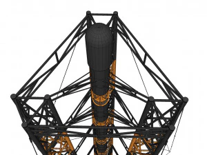 Sci fi mast 5 3D Model