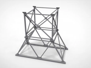 Metal truss 4 3D Model