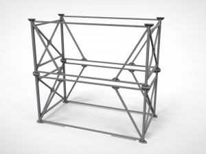 Metal truss 4 3D मॉडल