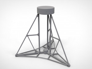 Metal truss 4 3D मॉडल