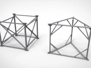 Metal truss 4 3D Model