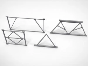Metal truss 4 3D Model