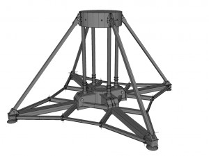 Metal truss 4 3D मॉडल