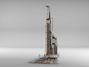 antenna post 1 3D Model
