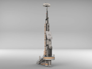 antenna post 1 3D Model