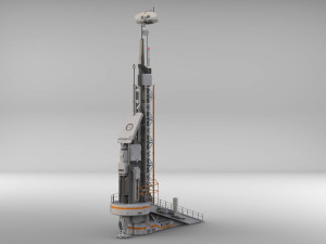 antenna post 1 3D Model