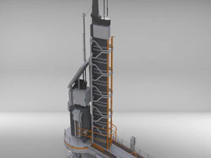 antenna post 1 3D Model