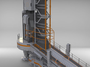 antenna post 1 3D Model
