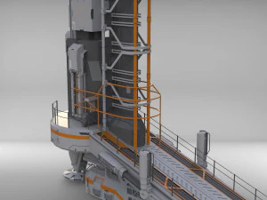 antenna post 1 3D Model