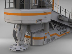 antenna post 1 3D Model