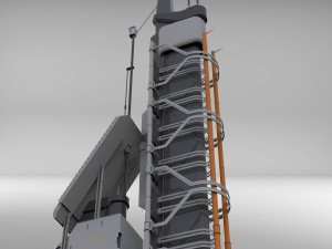 antenna post 1 3D Model
