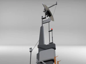 antenna post 1 3D Model