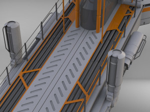 antenna post 1 3D Model