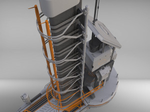 antenna post 1 3D Model