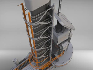 antenna post 1 3D Model
