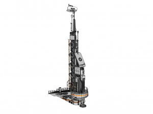 antenna post 1 3D Model