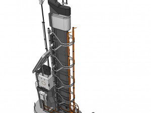 antenna post 1 3D Model