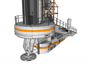 antenna post 1 3D Model