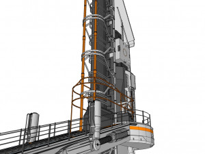 antenna post 1 3D Model